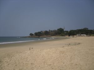 Sierra Leone sandy beach