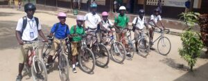 Bikes purchased with charity SLBSA funds